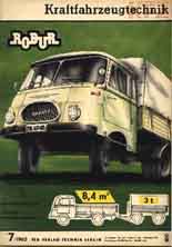 Kraftfahrzeugtechnik Juli 63