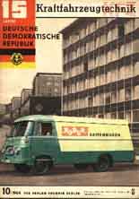 Kraftfahrzeugtechnik Oktober 64