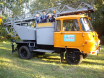 Oldtimertreffen der Nutzfahrzeuge in der Feldbahnschauanlage Glossen,28.09.2013 - 29.09.2013